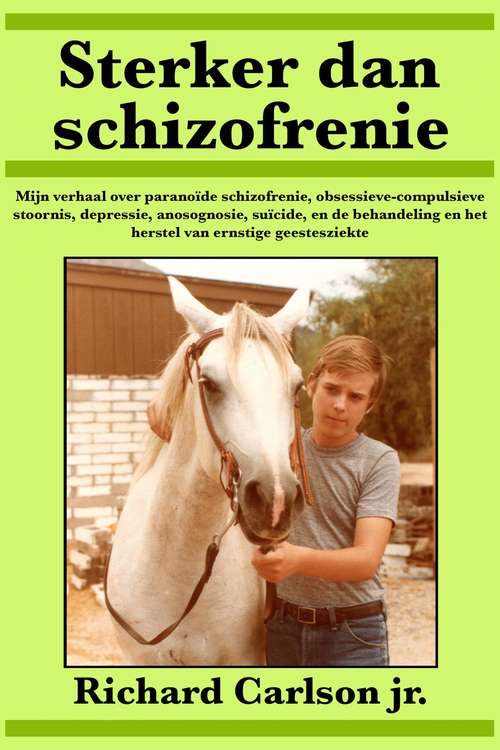 Book cover of Sterker dan schizofrenie
