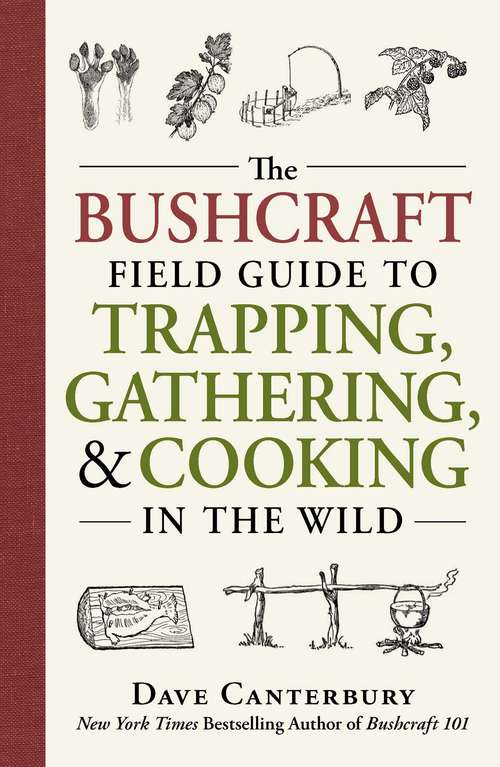 Book cover of The Bushcraft Field Guide to Trapping, Gathering, and Cooking in the Wild