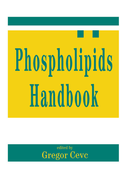 Book cover of Phospholipids Handbook (2)