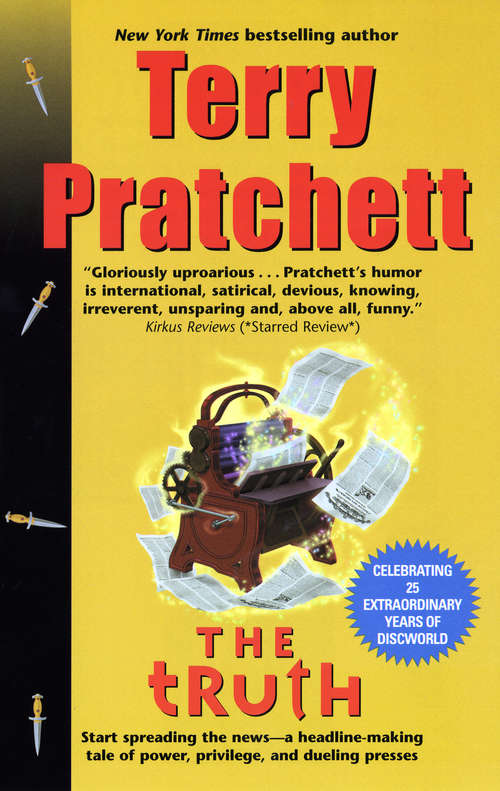 Book cover of The Truth (Discworld #25)