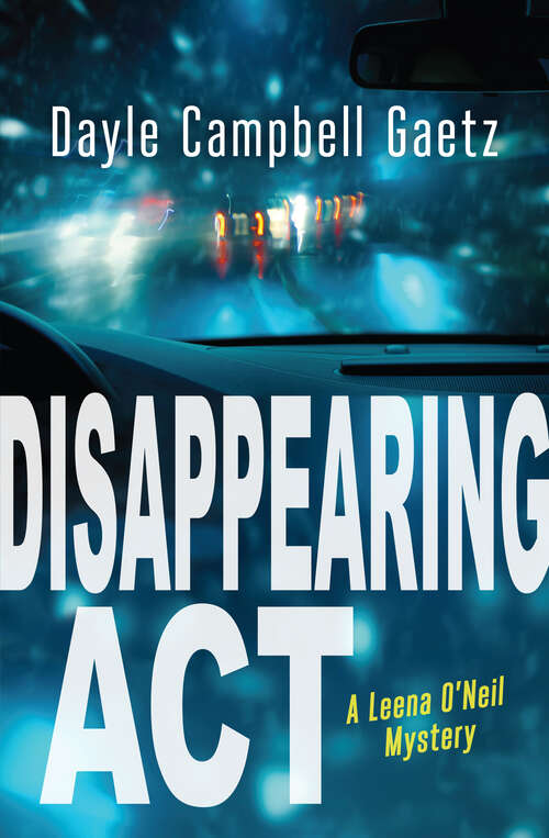 Book cover of Disappearing Act (Leena O'Neil Mystery)