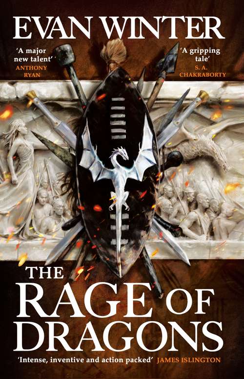 Book cover of The Rage of Dragons: The Burning, Book One (The Burning #1)