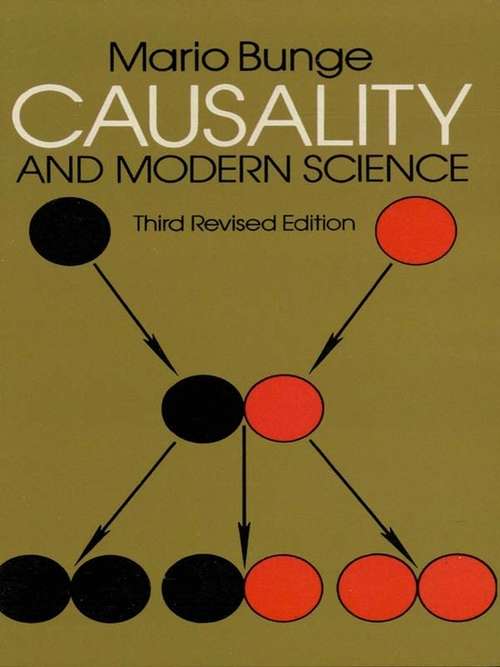 Book cover of Causality and Modern Science: Third Revised Edition (3)