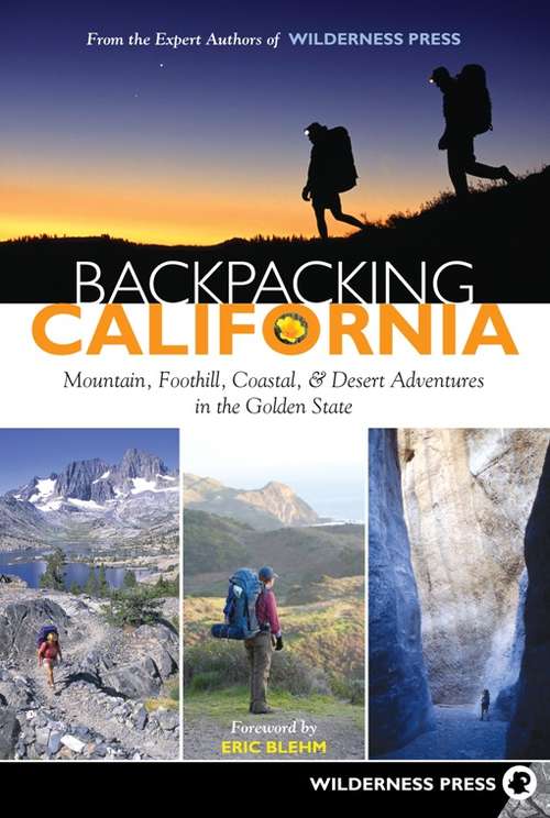 Book cover of Backpacking California