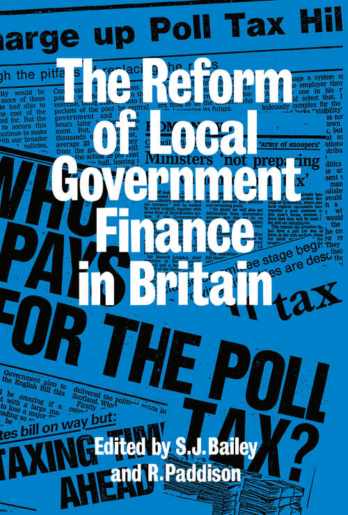 Reform Of Local Govt Finance