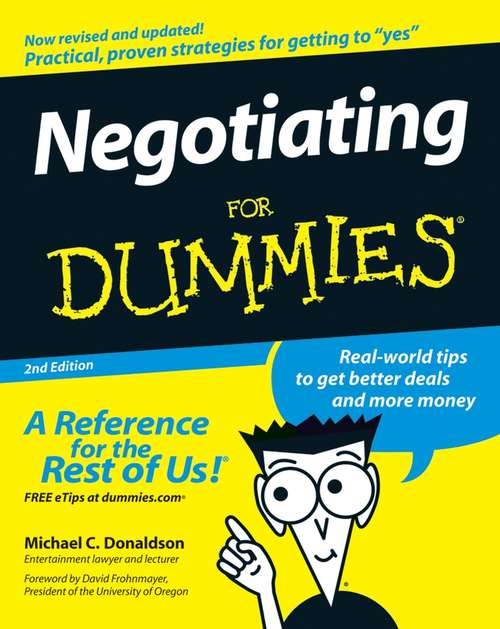 Negotiating For Dummies, 2nd Edition