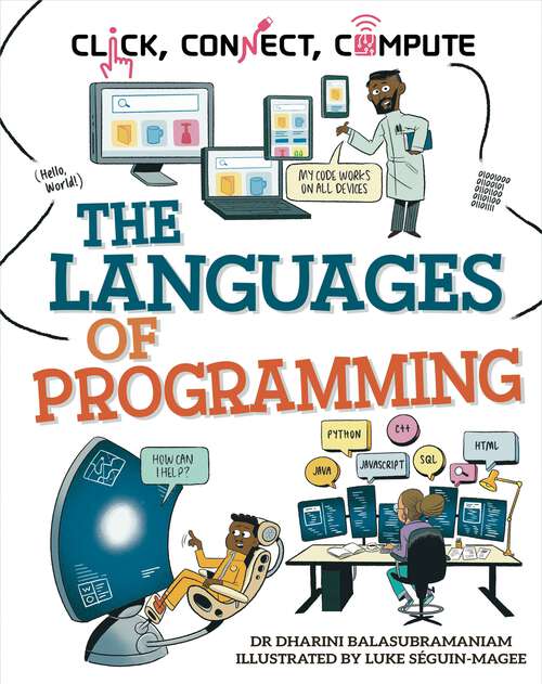 Book cover of The Languages of Programming (Click, Connect, Compute #4)