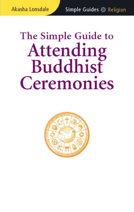 Book cover of The Simple Guide to Attending Buddhist Ceremonies