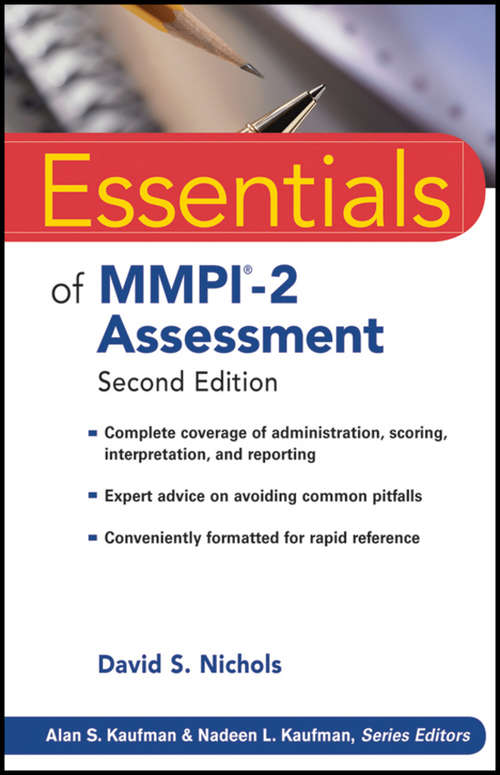 Essentials of MMPI-2 Assessment