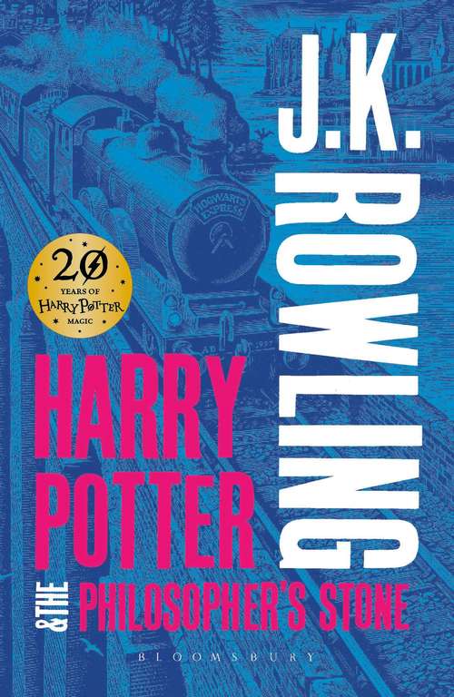 Book cover of Harry Potter and the Philosopher's Stone  (Harry Potter #1)