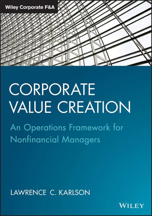 Book cover of Corporate Value Creation