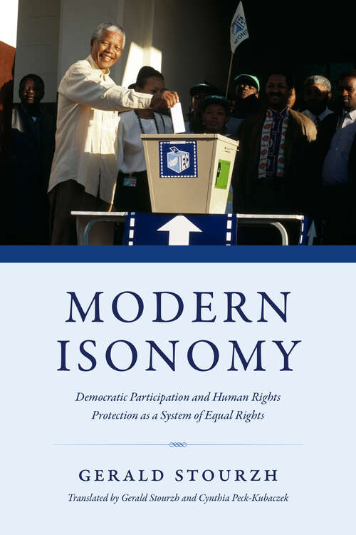 Book cover of Modern Isonomy: Democratic Participation and Human Rights Protection as a System of Equal Rights
