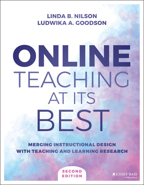Book cover of Online Teaching at Its Best: Merging Instructional Design with Teaching and Learning Research (2)