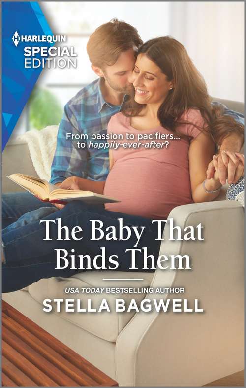 Book cover of The Baby That Binds Them (Original) (Men of the West)