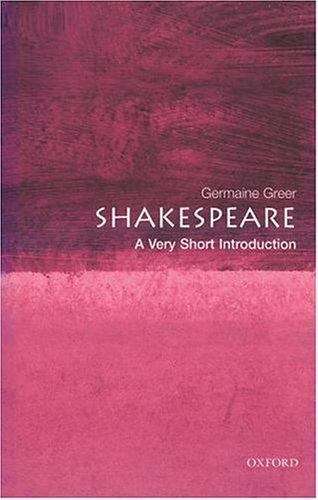 Book cover of Shakespeare: A Very Short Introduction