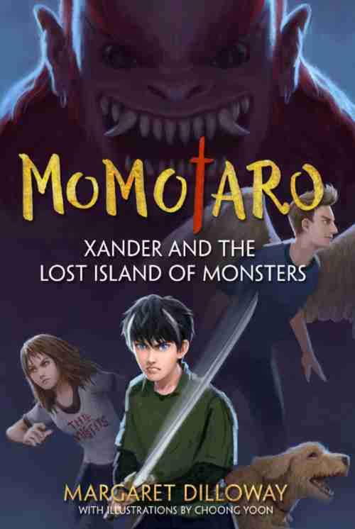 Book cover of Xander and the Lost Island of Monsters (Momotaro #1)