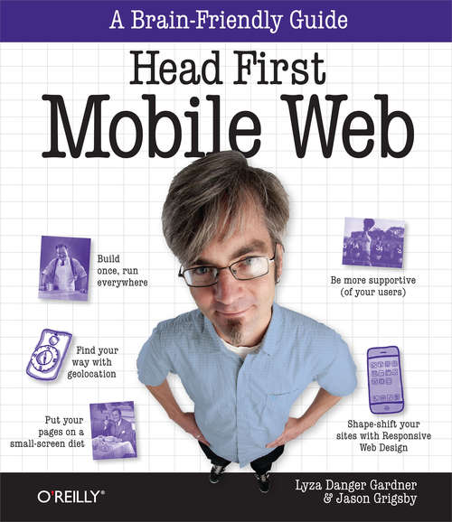 Book cover of Head First Mobile Web