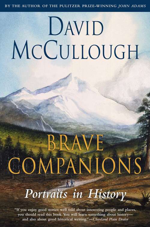 Book cover of Brave Companions: Portraits In History