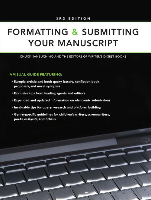 Book cover of Formatting & Submitting Your Manuscript