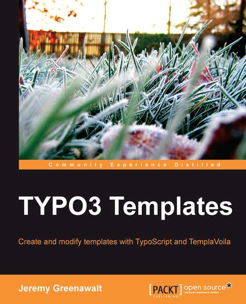 Book cover of TYPO3 Templates