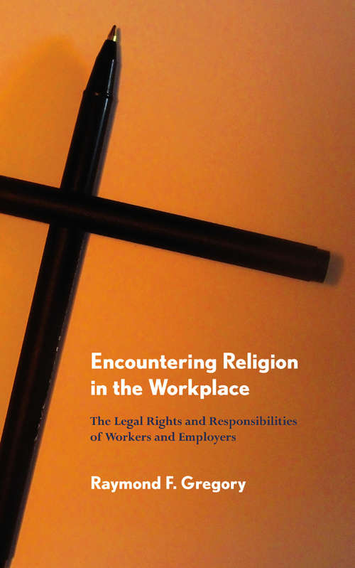 Book cover of Encountering Religion in the Workplace