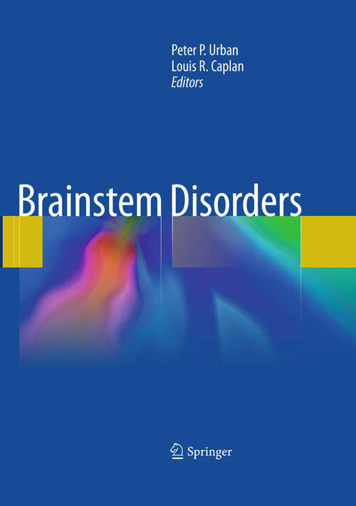 Book cover of Brainstem Disorders