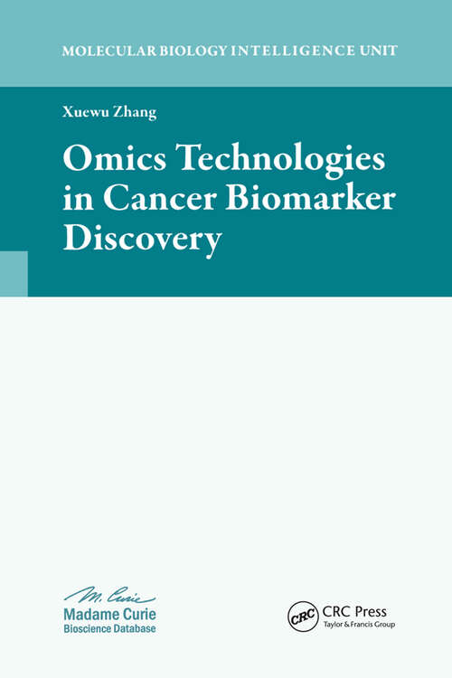 Book cover of Omics Technologies in Cancer Biomarker Discovery