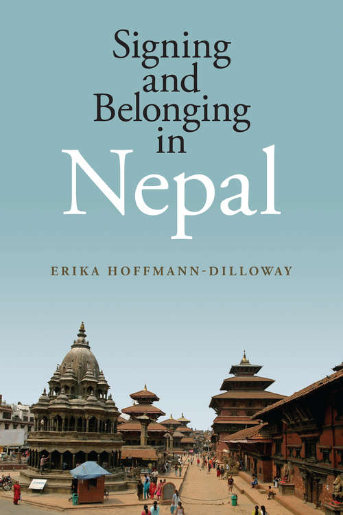 Book cover of Signing and Belonging in Nepal