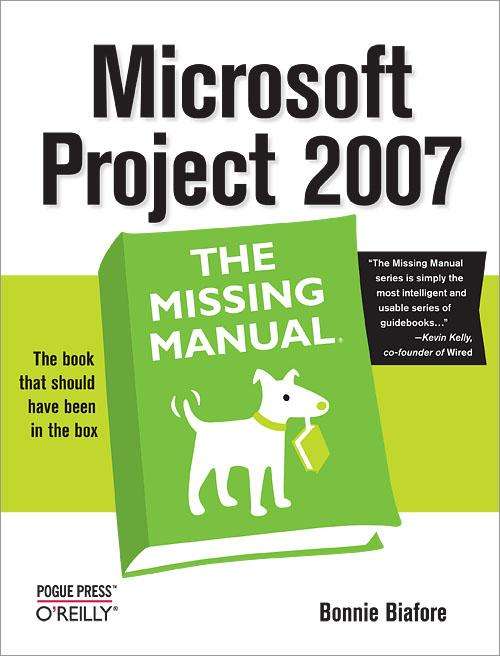 Book cover of Microsoft Project 2010: The Missing Manual