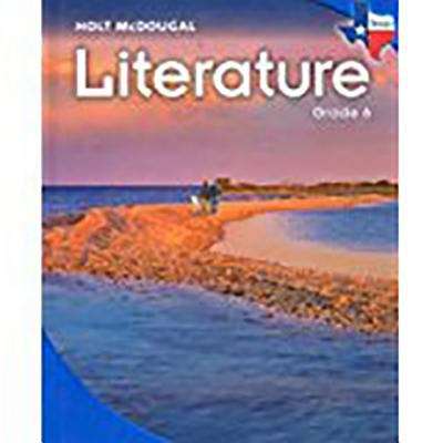 Book cover of Texas Holt McDougal Literature, Grade 6