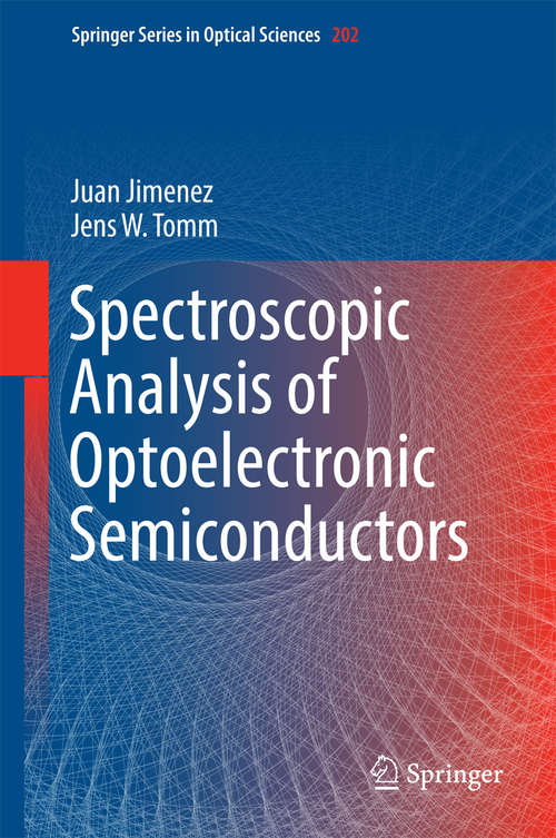 Book cover of Spectroscopic Analysis of Optoelectronic Semiconductors
