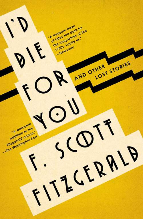Book cover of I'd Die For You: And Other Lost Stories