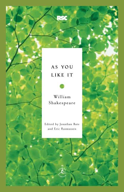 Book cover of As You Like It: The RSC Shakespeare