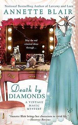Book cover of Death by Diamonds (Vintage Magic #3)