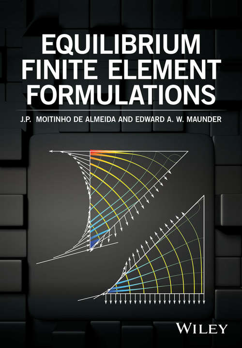 Book cover of Equilibrium Finite Element Formulations