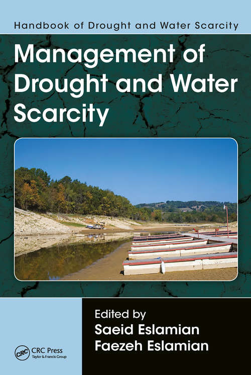 Book cover of Handbook of Drought and Water Scarcity: Management of Drought and Water Scarcity