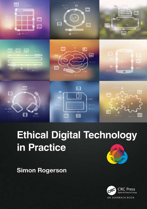 Book cover of Ethical Digital Technology in Practice
