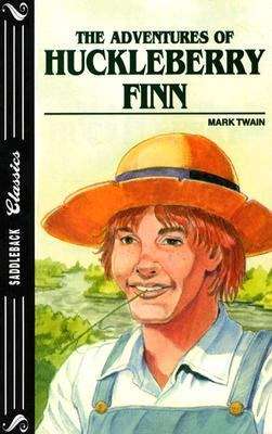 Book cover of The Adventures of Huckleberry Finn (Saddleback Classics)