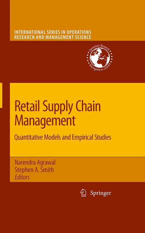 Book cover of Retail Supply Chain Management