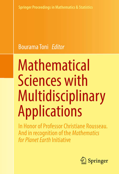 Book cover of Mathematical Sciences with Multidisciplinary Applications