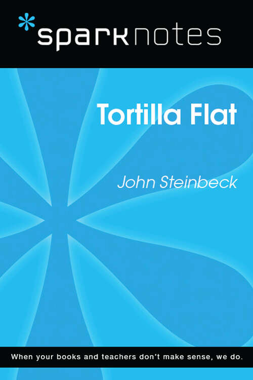 Book cover of Tortilla Flat (SparkNotes Literature Guide Series)