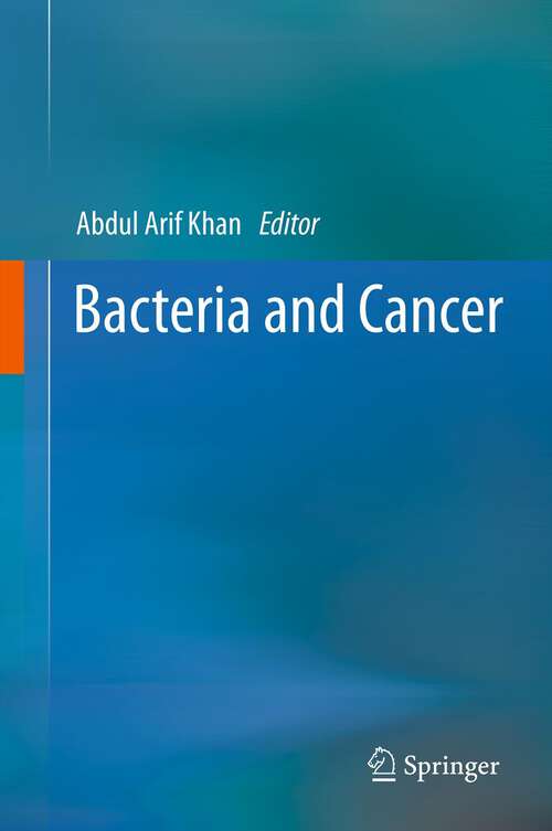 Book cover of Bacteria and Cancer