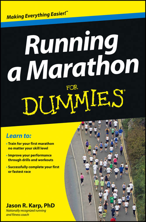 Book cover of Running a Marathon For Dummies