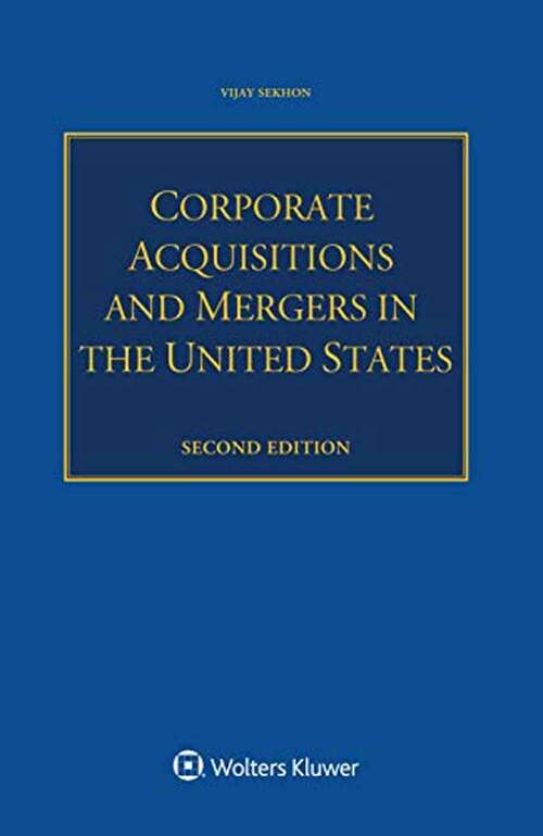 Book cover of Corporate Acquisitions And Mergers In The United States (2)