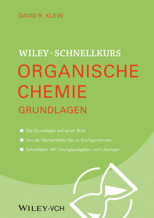Book cover of Wiley Schnellkurs Organische Chemie Grundlagen: Synthese