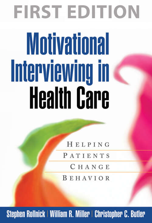 Book cover of Motivational Interviewing in Health Care