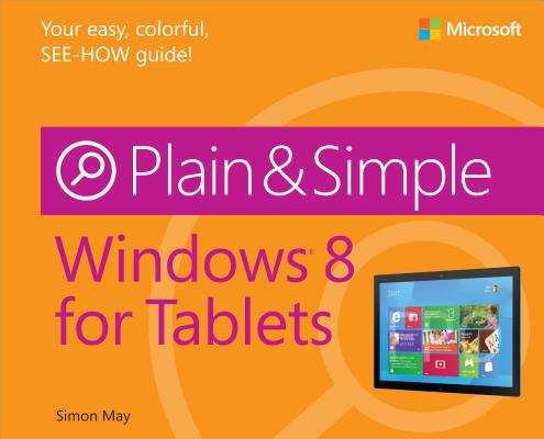 Book cover of Windows 8 for Tablets Plain & Simple