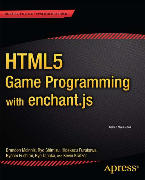 Book cover of HTML5 Game Programming with enchant.js