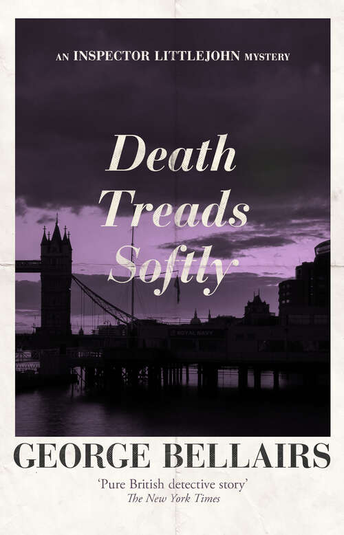 Book cover of Death Treads Softly (The Inspector Littlejohn Mysteries)
