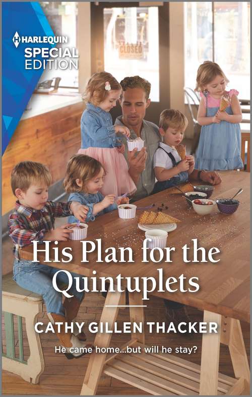 Book cover of His Plan for the Quintuplets: Brooding Rebel To Baby Daddy / His Plan For The Quintuplets (lockharts Lost And Found) (Original) (Lockharts Lost & Found #1)